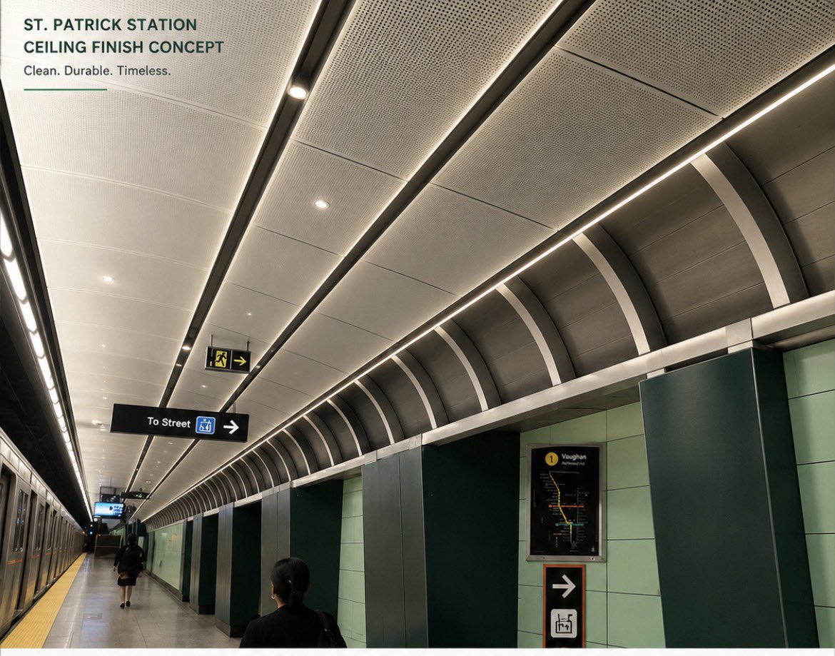 DaManDaLegen's tweet photo. @TTChelps can we get these subway stations cleaned up.    Dundas station ceiling is a mess.  Even ChatGPT does the job….. let’s make these places presentable @TorontoStar @TheTorontoSun https://t.co/0TZuQ3Rl96