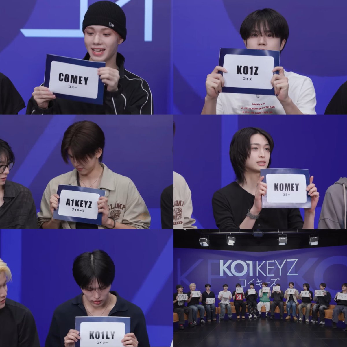 KO1KEYZGLOBAL's tweet photo. [OFFICIAL] 260709 KO1KEYZ (@KO1KEYZofficial) announced their fandom name to be <KO1LY> 🫂

Among the other options are COMEY, KO1Z, A1KEYZ, and KOMEY!

You can watch the fandom name selection here👇🏻
🔗 https://t.co/1TQBOauhqE

#KO1KEYZ
#コイキーズ #코이키즈 
#KO1KEYZGLOBAL https://t.co/WnIm2OFY5u