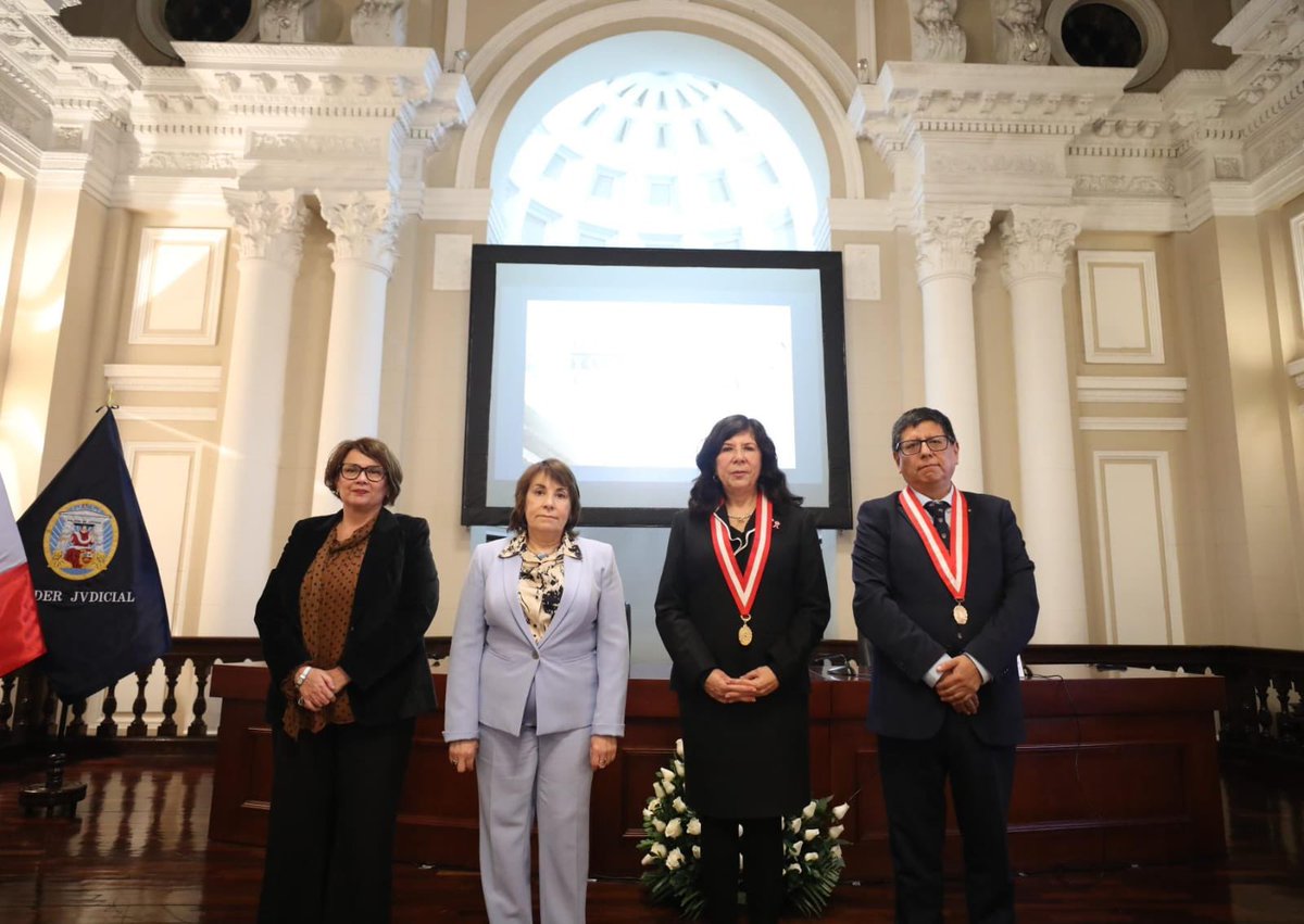 Poder Judicial Perú tweet media