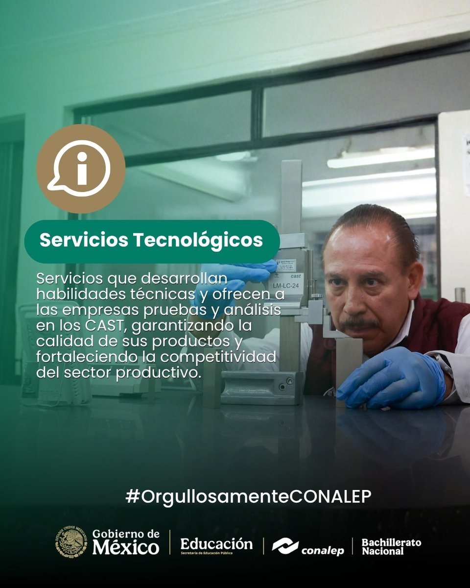 CONALEP_Mex's tweet photo. Nuestros servicios de Capacitación para y en el trabajo están diseñados para responder a las necesidades del sector productivo con flexibilidad, eficacia y calidad. ⚙️📚

Conoce de nuestros cursos de capacitación en tan solo un clic 🔧https://t.co/8vN4U8MF5Y https://t.co/K2kNqz9Mv7