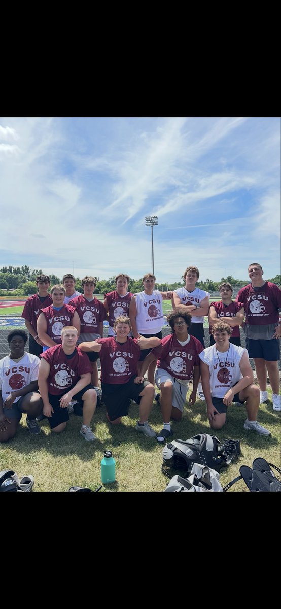 Treighton394436's tweet photo. I had a great time at the VCSU camp! Competing with others and very excited to get offered by @CoachYorek  and @VCSU_Football 
@PrepRedzoneDAK @WFHoraceFB https://t.co/dRaDoDr8V9