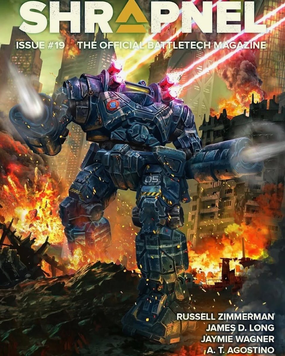 ZulusGameCafe's tweet photo. Joining author Bryan Young tomorrow, July 11, is author Jeremy A. Reynolds!

His current story in Shrapnel Issue 14, "Millennium Marauder", is the culmination of a life long dream to write in the BattleTech universe.

 #zulusbgc #zulusevents #authorevent #battletech https://t.co/ygmQFo7jq6