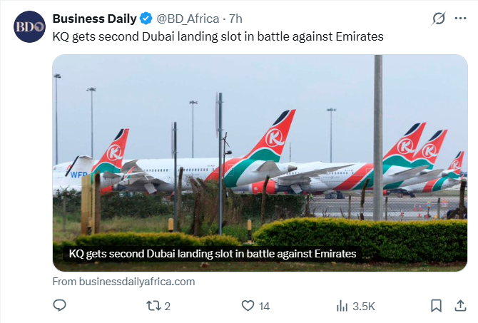 BoardLotSultan's tweet photo. Whoever is curating this KQ recovery journey, is doing a fine job https://t.co/8I38IW2czD