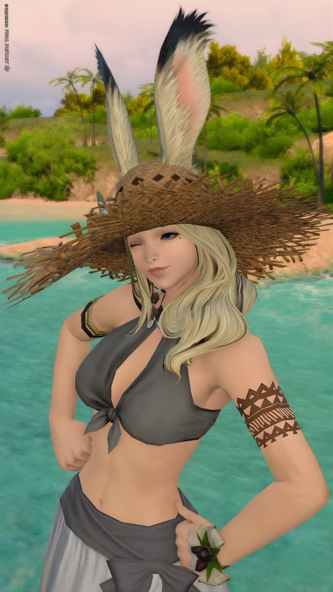 fool_8655's tweet photo. おはようございます☕🔅

のんびりいきましょ٩(　´ω`　)۶

#FF14
#おはウサ🐰
#ヴィエラ https://t.co/YvbObMHMnV