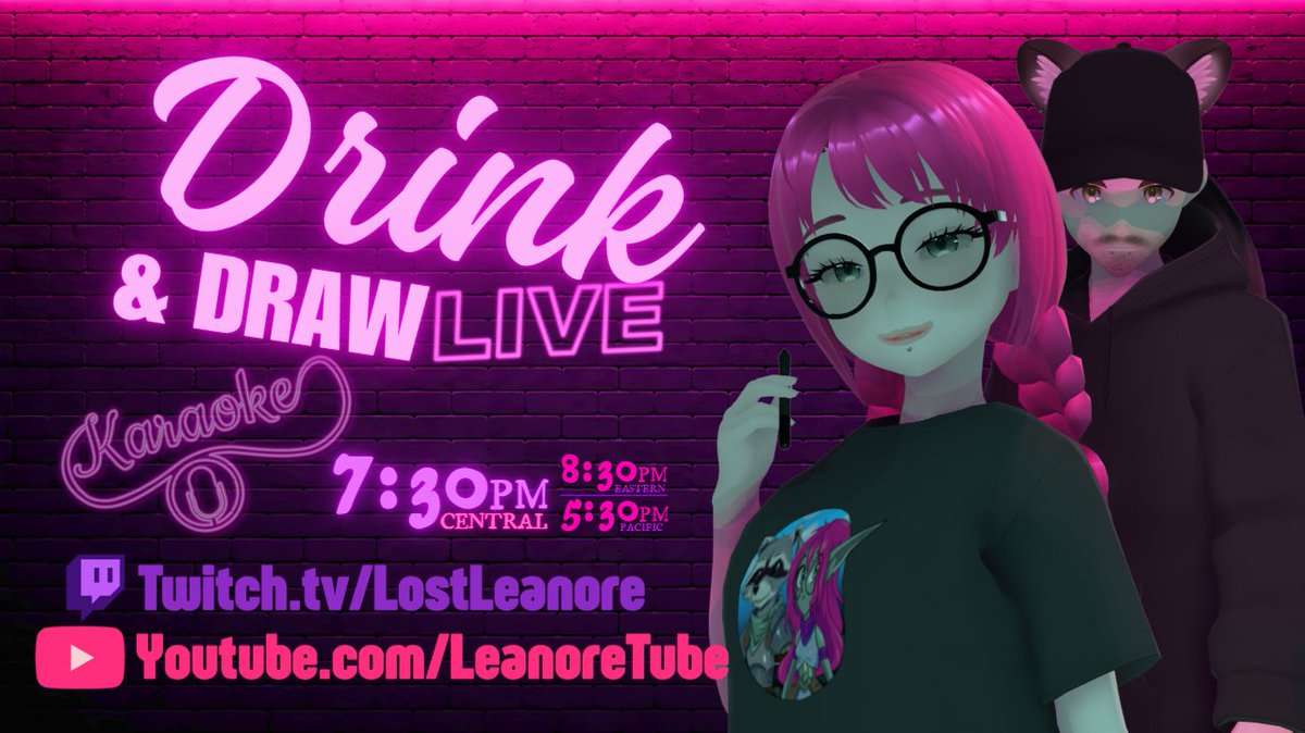 LostLeanore's tweet photo. "The Hoes" are mad! 😂

Let's make 'em madder!😈

Be sure to tune in tonight for your weekly dose of creativity and chaos! First half of the stream is digital art and conversation, the second half is Karaoke and nonsense. 🎨🎤

Don't miss it! https://t.co/gAmTF4tG75