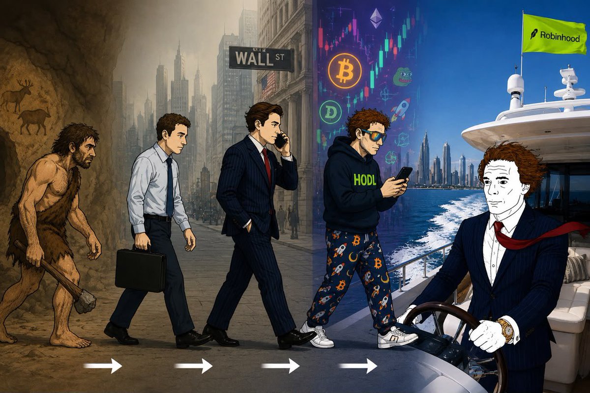IzZo462's tweet photo. Started with sticks.
Ended with stocks.

The Finance Bro evolution is complete https://t.co/IkrOZzc80k