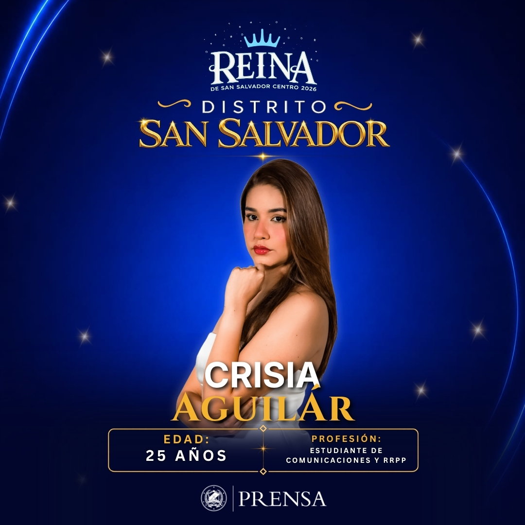 Prensa_SSCentro's tweet photo. El alcalde @marioduran te invita a conocer a las aspirantes oficiales a 𝐑𝐞𝐢𝐧𝐚 𝐝𝐞 𝐥𝐚𝐬 𝐅𝐢𝐞𝐬𝐭𝐚𝐬 𝐀𝐠𝐨𝐬𝐭𝐢𝐧𝐚𝐬 𝟐𝟎𝟐𝟔.

Descubre los perfiles de las candidatas del Distrito San Salvador en este hilo. (1/3) https://t.co/sNAyXV0sGv