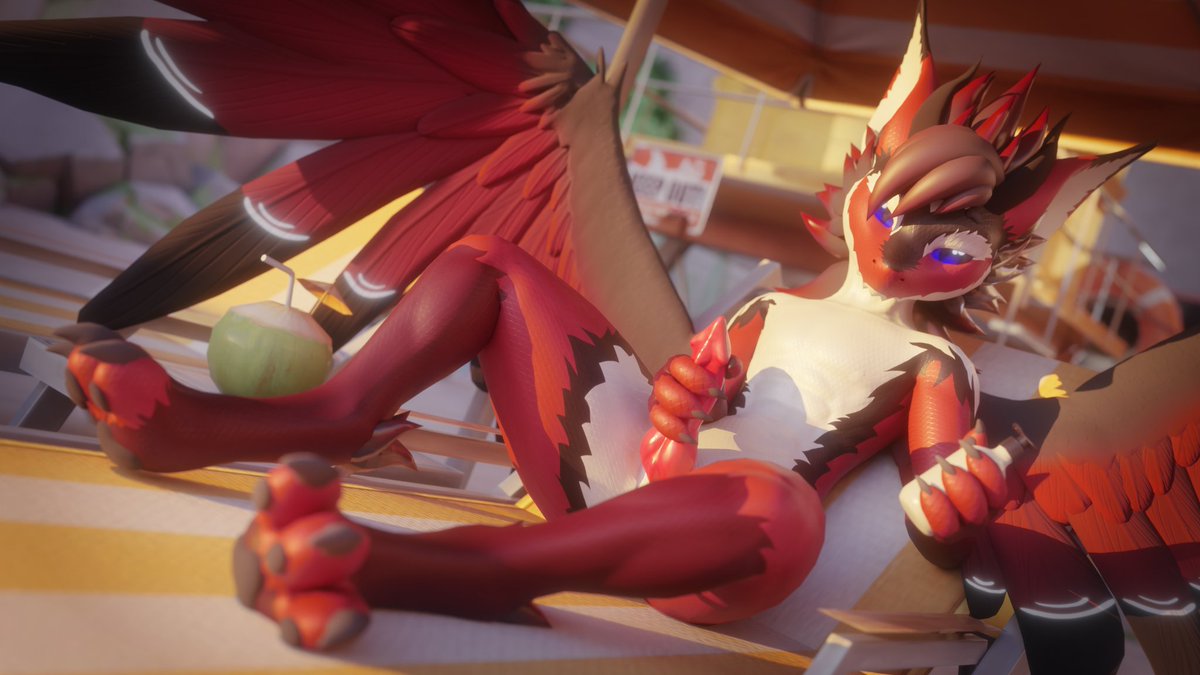 AltAtreiusAD's tweet photo. It's been a very hot summer so far, care to help me with this lu- I mean, sunblock~

Render done by: @Malik_Spicy_Art https://t.co/NTSwtIiDv9