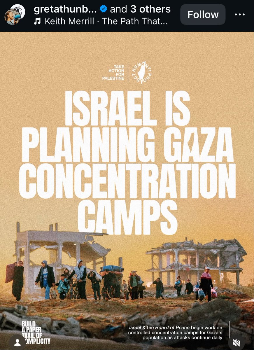 HenMazzig's tweet photo. Greta Thunberg shared a post that says Israel is planning to build concentration camps in Gaza.

I've mentioned this before, but the Holocaust isn't a unit of measurement.

And funny how it's only the Holocaust. Why don't they ever compare Gaza to the Armenian genocide or the Rwandan genocide?

No, it's only Jews' near annihilation that gets compared to anything and everything, even when those comparisons aren't warranted in the slightest.