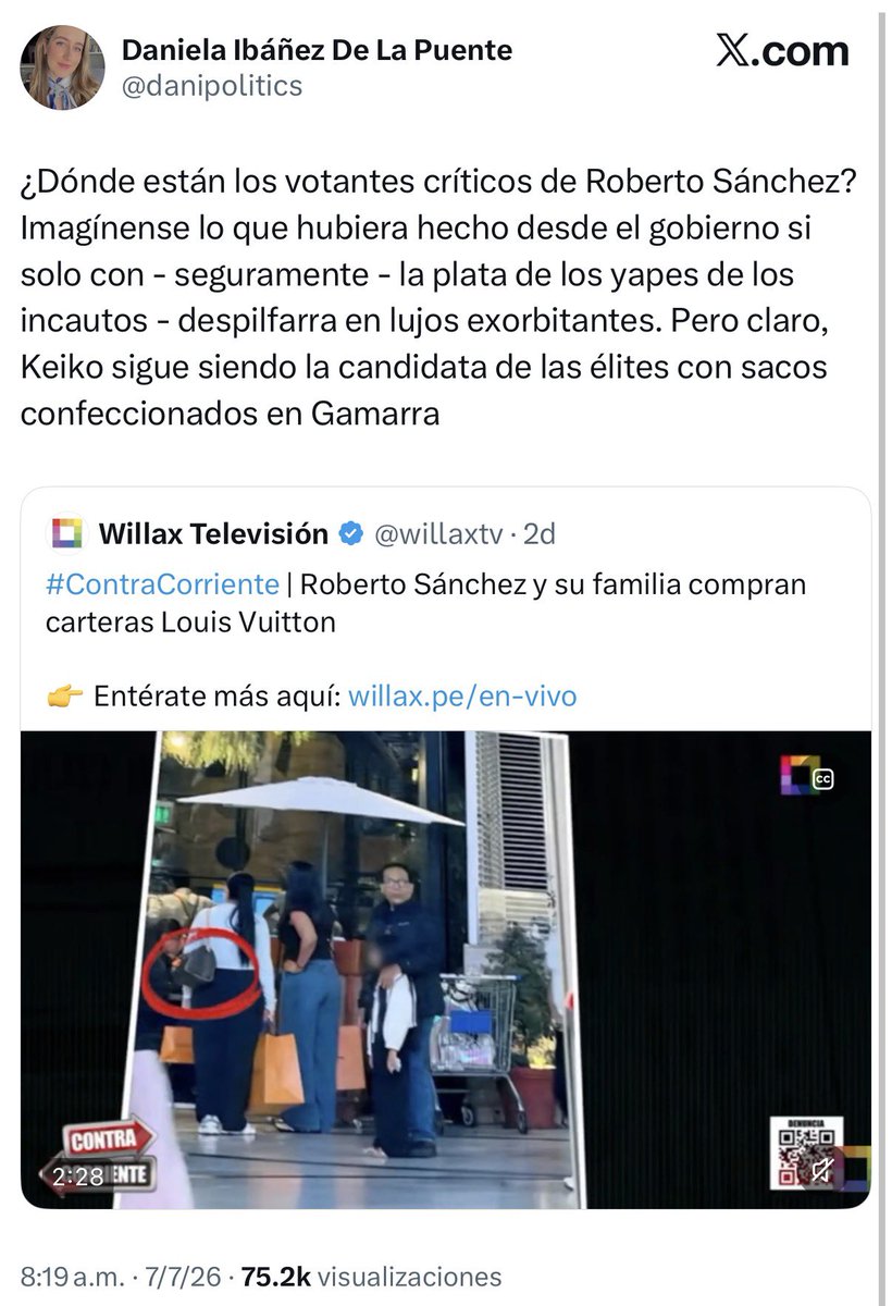 plantadeorilla's tweet photo. @SomosLibres2022 Hola Daniela. Hace unos días has difundido una noticia falsa y hasta ahora no te rectificas ni borras la mentira de tus redes sociales. https://t.co/q3JcFj2yIN