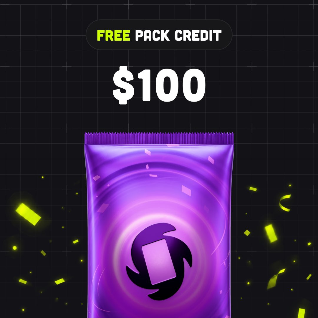 trylastpack's tweet photo. We are giving away $100 in free pack credit to one user who joins the LastPack Discord server in the next 24 hours… 

Repost and join the server to be eligible! https://t.co/3uSqpN8ml9