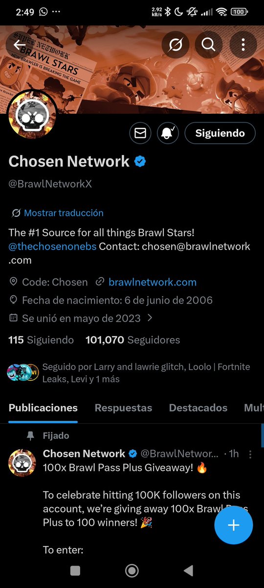 spikepirata's tweet photo. @BrawlNetworkX @FFlevi_ My favorite brawler is kit❤️ https://t.co/vXNR9vgxGH