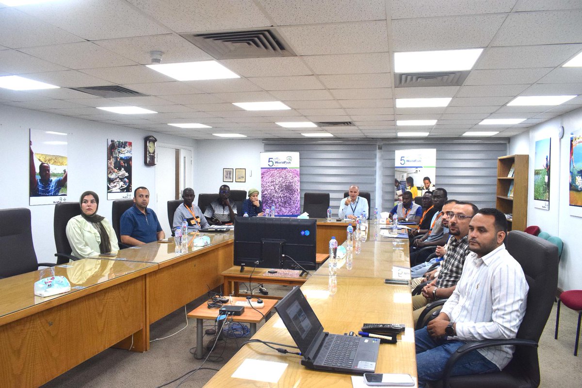 WorldFishCenter's tweet photo. 🇸🇳🇪🇬 WorldFish Egypt welcomed professionals from Senegal for an IAEA-funded fellowship, delivered with CLAR. Through hands-on training and knowledge exchange, the program built skills and strengthened collaboration across Africa.

#AquaticFoods #BlueEconomy #Aquaculture #FoodSecurity #Livelihoods #ClimateChange #Egypt