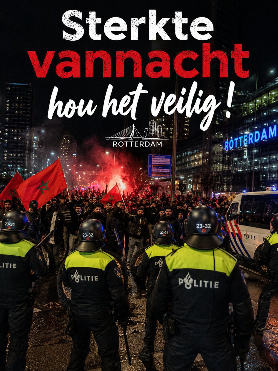 MisMijnNaam's tweet photo. Respect voor alle politieagenten en de Mobiele Eenheid die vannacht klaarstaan om de openbare orde te bewaken.
Voetbal moet verbinden, niet leiden tot geweld, vernielingen of onrust. Sterkte aan iedereen die vannacht dienst heeft. Blijf veilig.

#Politie #ME  #Veiligheid
#MARFRA https://t.co/zx4diS64Q1