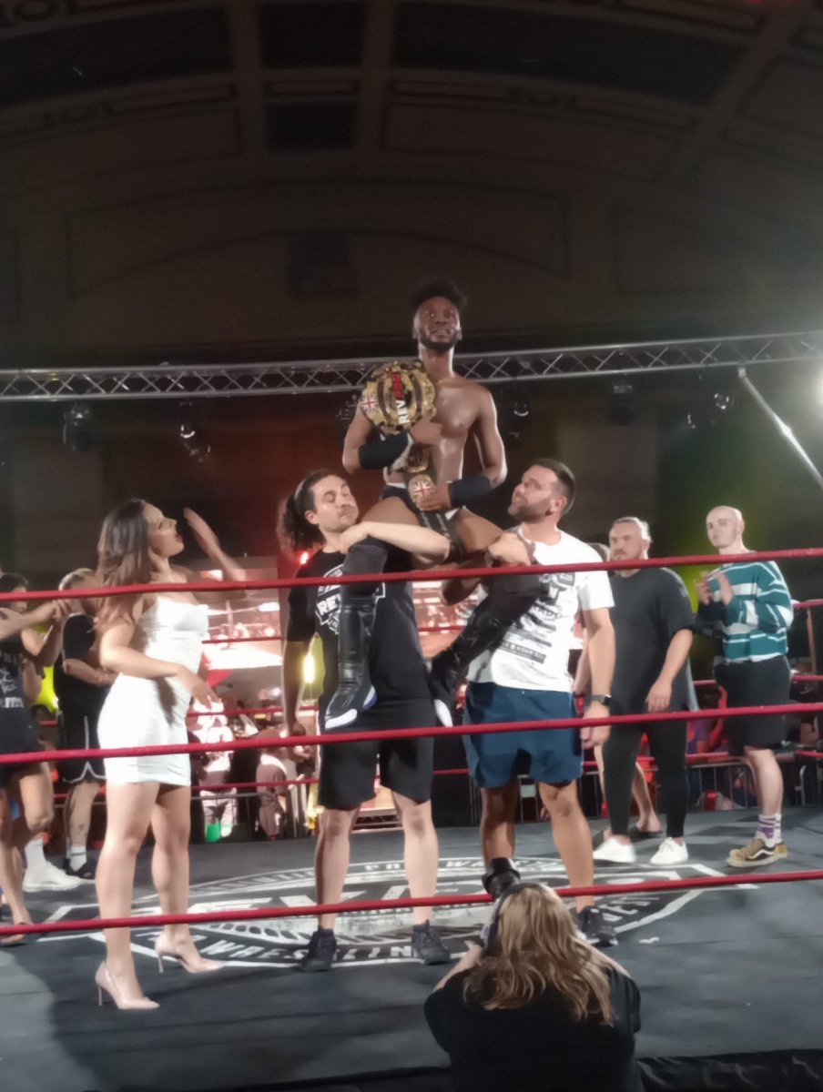 CTwigger96's tweet photo. It's been 3 years since @TheOJMO changed the game and won his first Undisputed British Heavyweight Championship. Time flies, eh? https://t.co/rmF8qjRHrl
