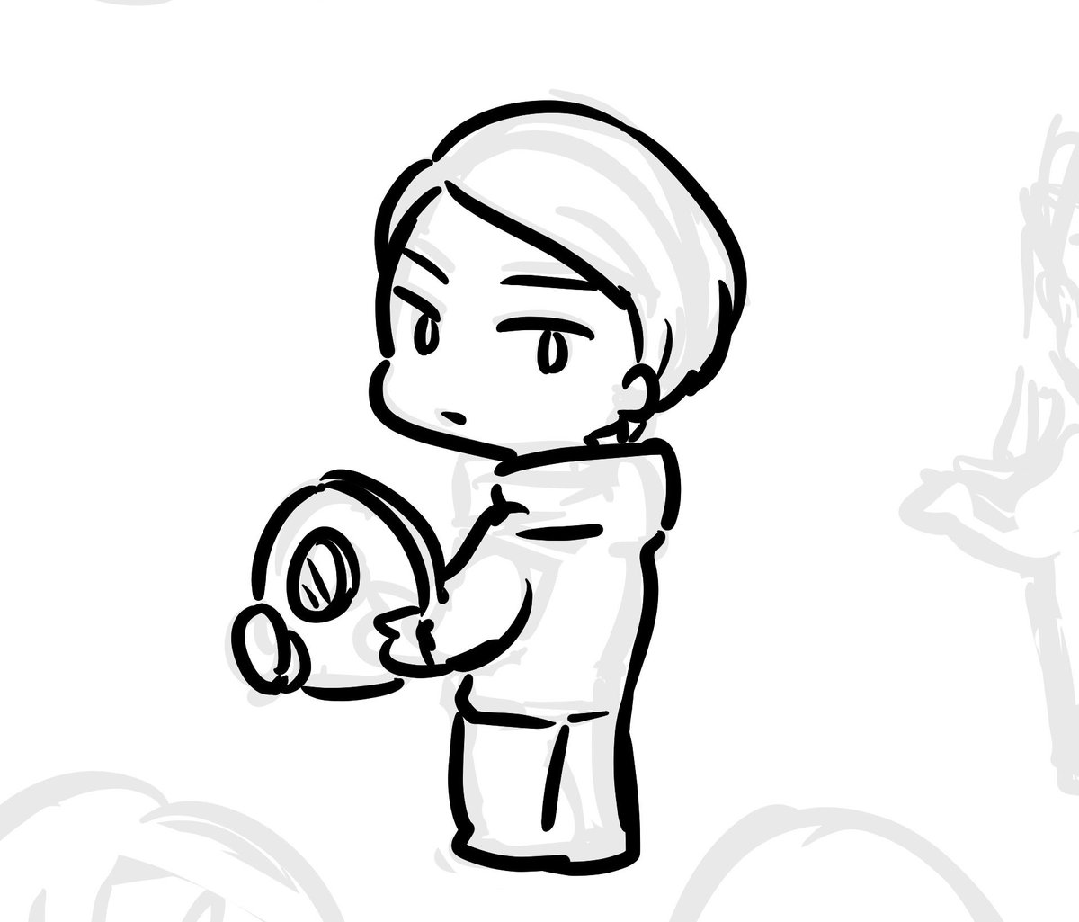 rokkaki6's tweet photo. 描きかけで放置してる🌋 https://t.co/SzjtvJHBoV