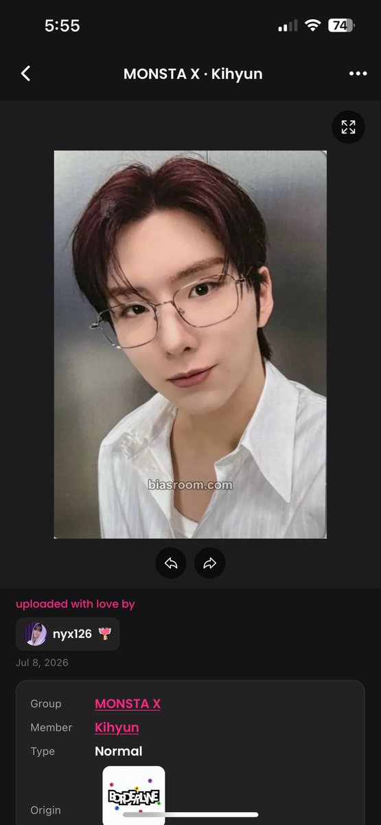 chocochipsandae's tweet photo. everyone please help manifest i get this pc whenever i get my album from the go i joined 😭🩵 https://t.co/RbW42f3oWl