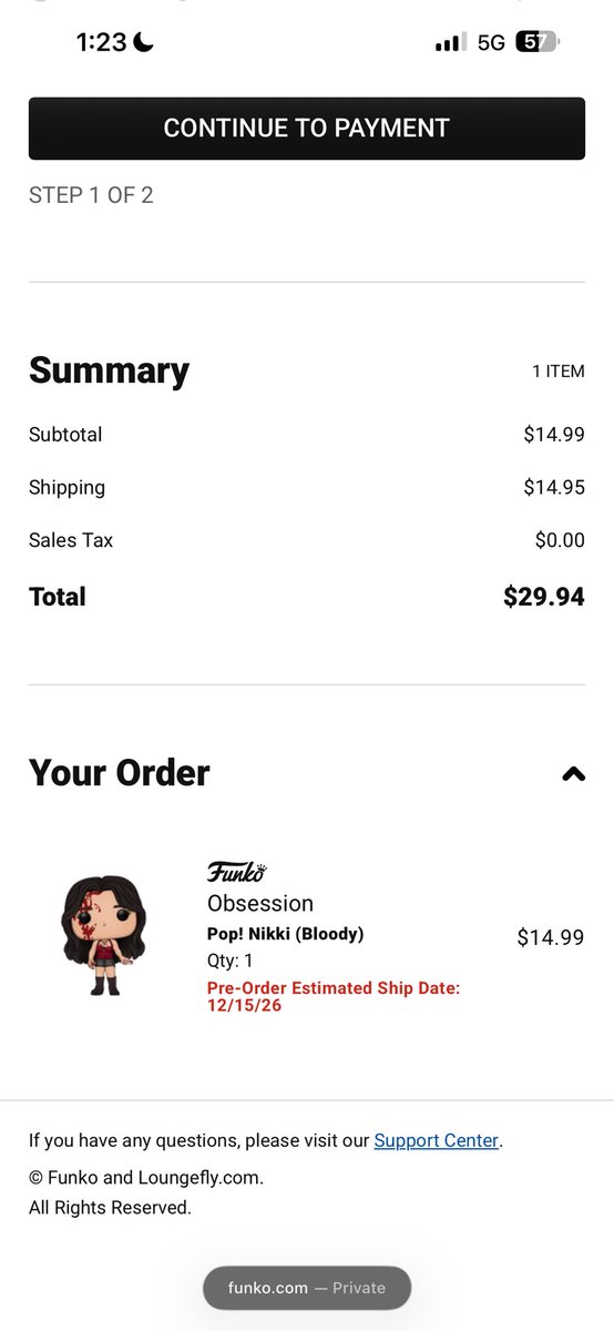 notedcritique's tweet photo. shipping costs as much as the figure itself Ok whatever https://t.co/GDroADJtys
