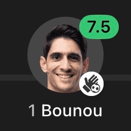 goalsside's tweet photo. 🚨🚨| Yassine Bounou vs France: 𝐌𝐀𝐆𝐍𝐈𝐅𝐈𝐂𝐄𝐍𝐓 in defeat.

🧤 6 Saves
🧱 1 Penalty Save

Raise your head up, Bono. 👏🇲🇦 https://t.co/nOJy9xhRNS