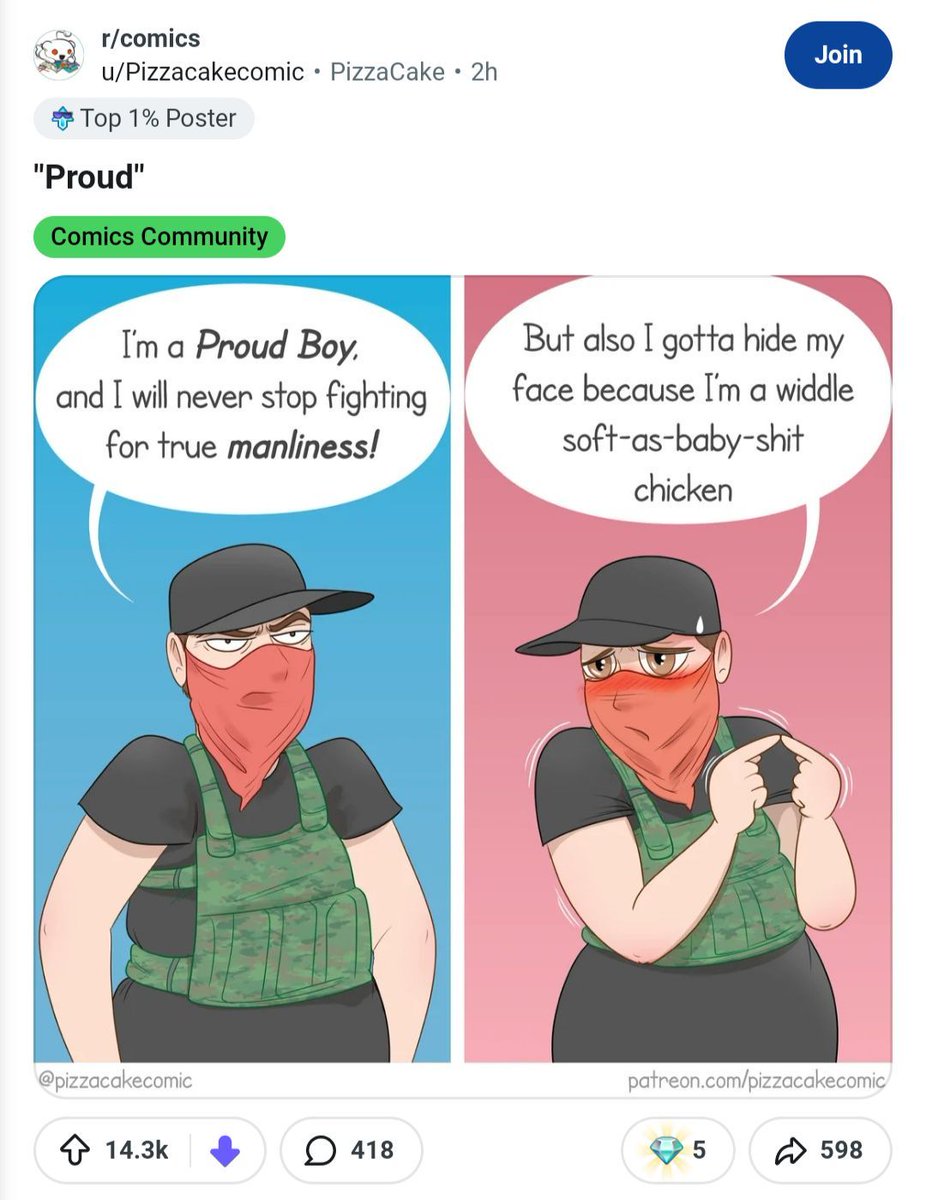 reddit_lies's tweet photo. I love how Reddit flips out over "proud boys" who have harmed far less people than Antifa. https://t.co/Zgc3DgWRjg