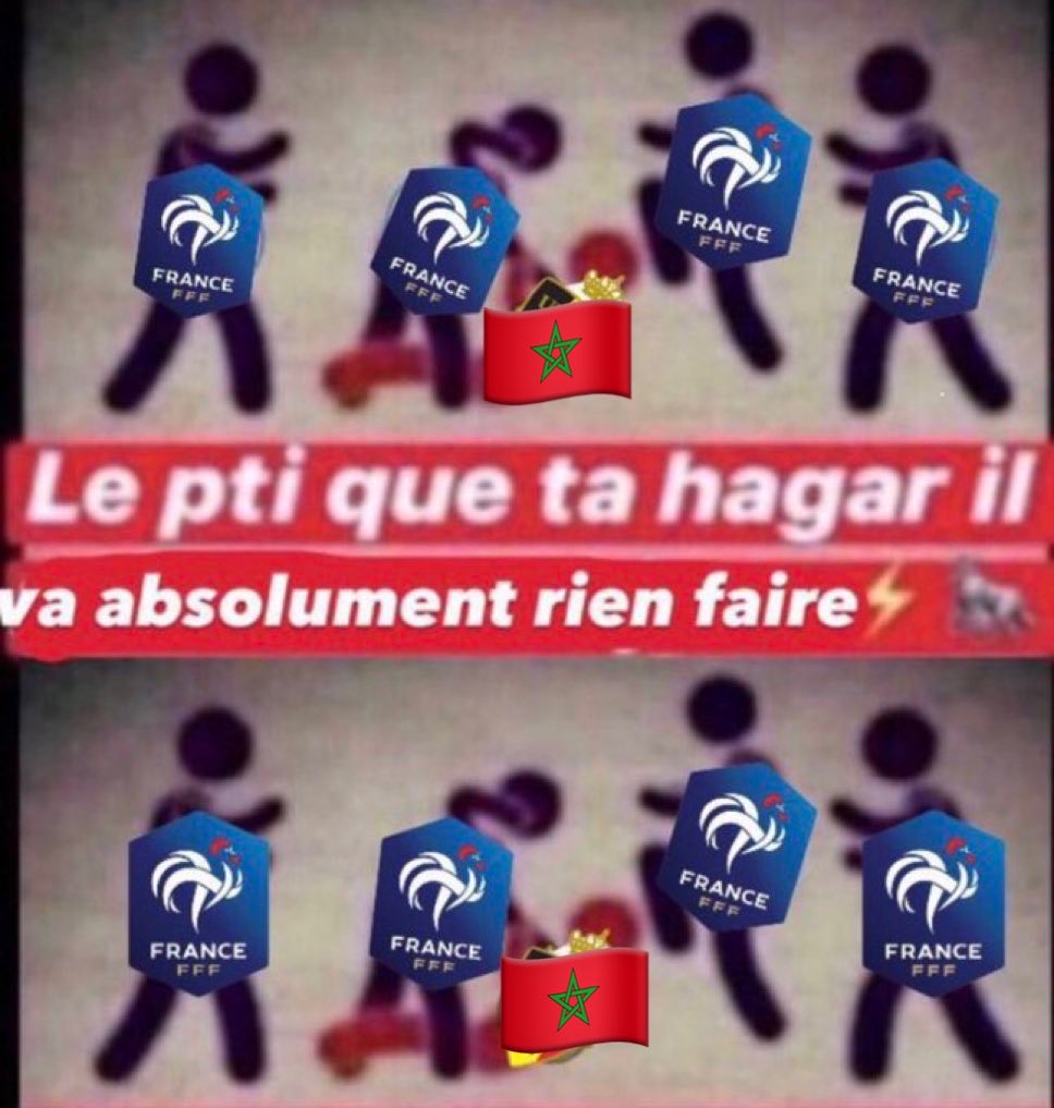 cIairefontaine's tweet photo. 2022 france 2-0 maroc
2026 france 2-0 maroc https://t.co/VZiAhJY0jl