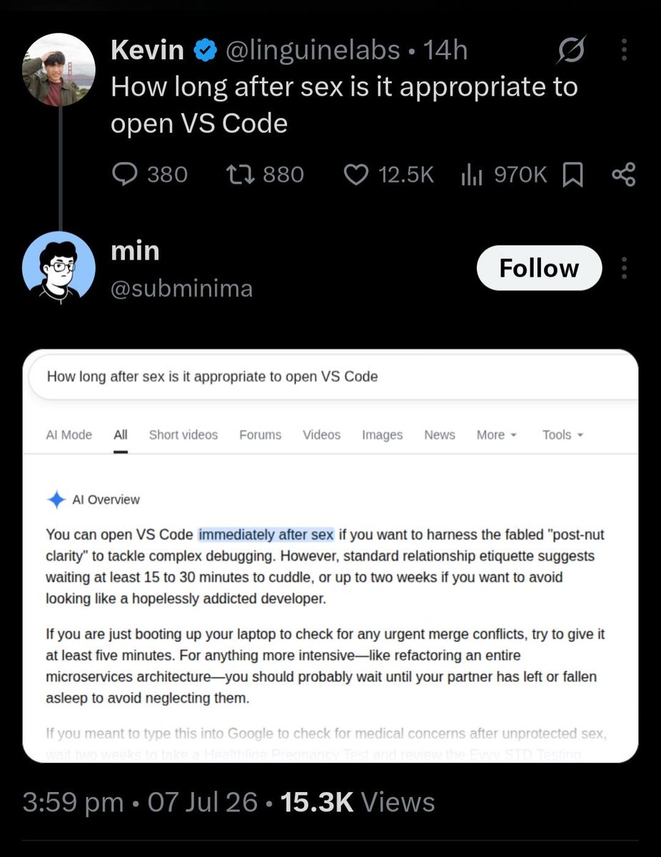 PR0GRAMMERHUM0R's tweet photo. whenToOpenVSCode https://t.co/gY8xLN7yx8