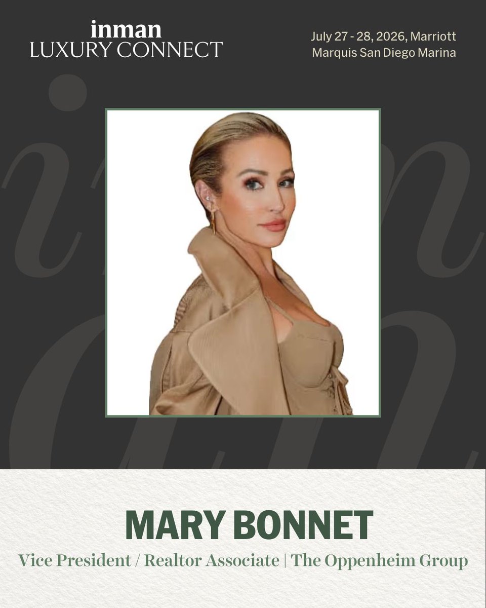 InmanConnect's tweet photo. The ultra-wealthy don't buy a home the way anyone else does.

This LUX session breaks down how they actually think, so you can read what's really driving the decision and be the one who gets it right. 

Register here: https://t.co/kAlyPiKuLy 

#LuxuryRealEstate #InmanConnect https://t.co/4loBEQGotL