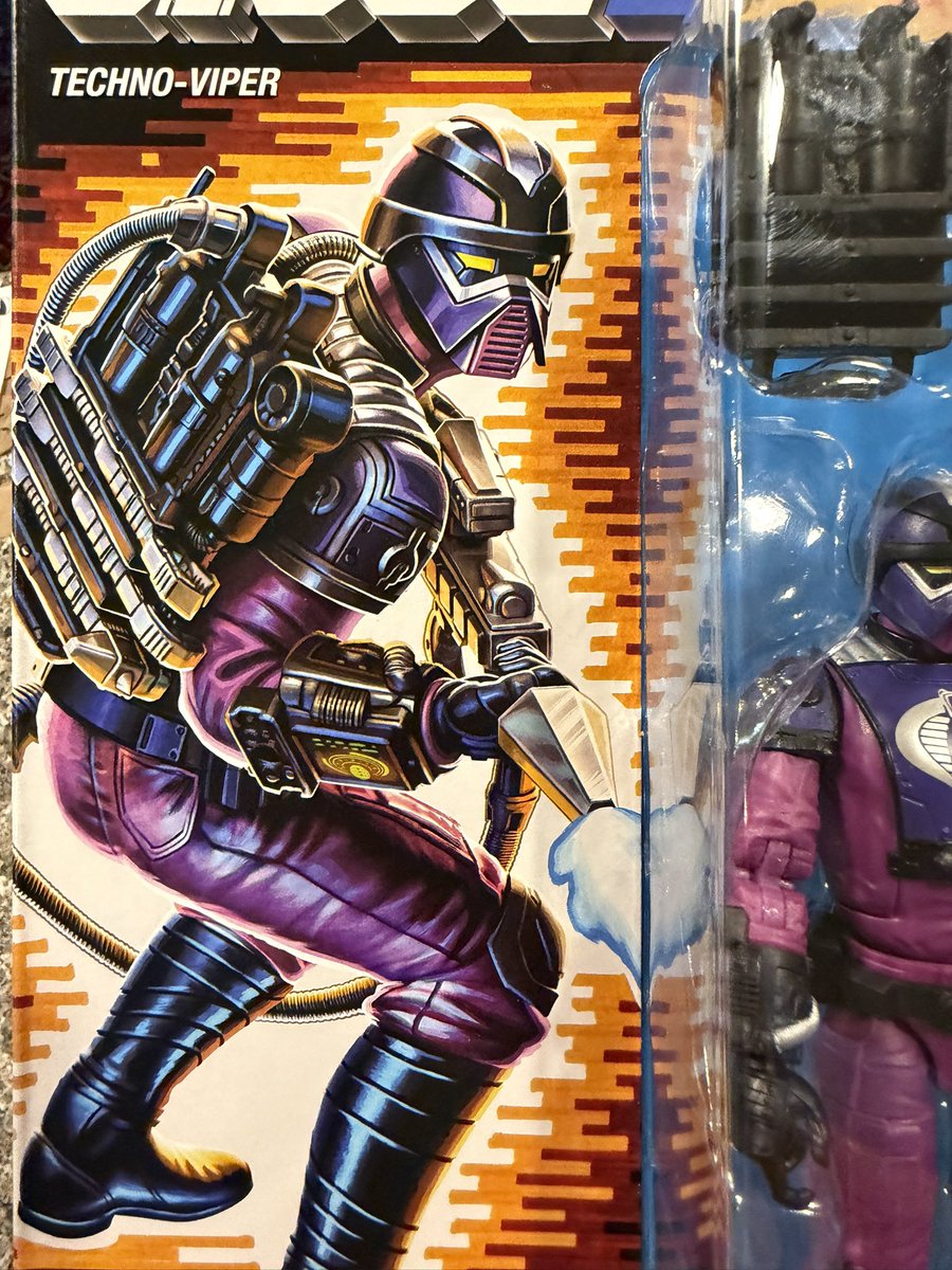 Toyhuntersholl2's tweet photo. G.I. Joe Classified Retro Card Techno-Viper arrives from Amazon!
There are 3 in this wave and apparently Amazon is just shipping them out randomly. Says Wild Bill will be here next week!
#gijoeclassified #gijoe #retro #cobra #TechnoViper https://t.co/rwNqIwj00i