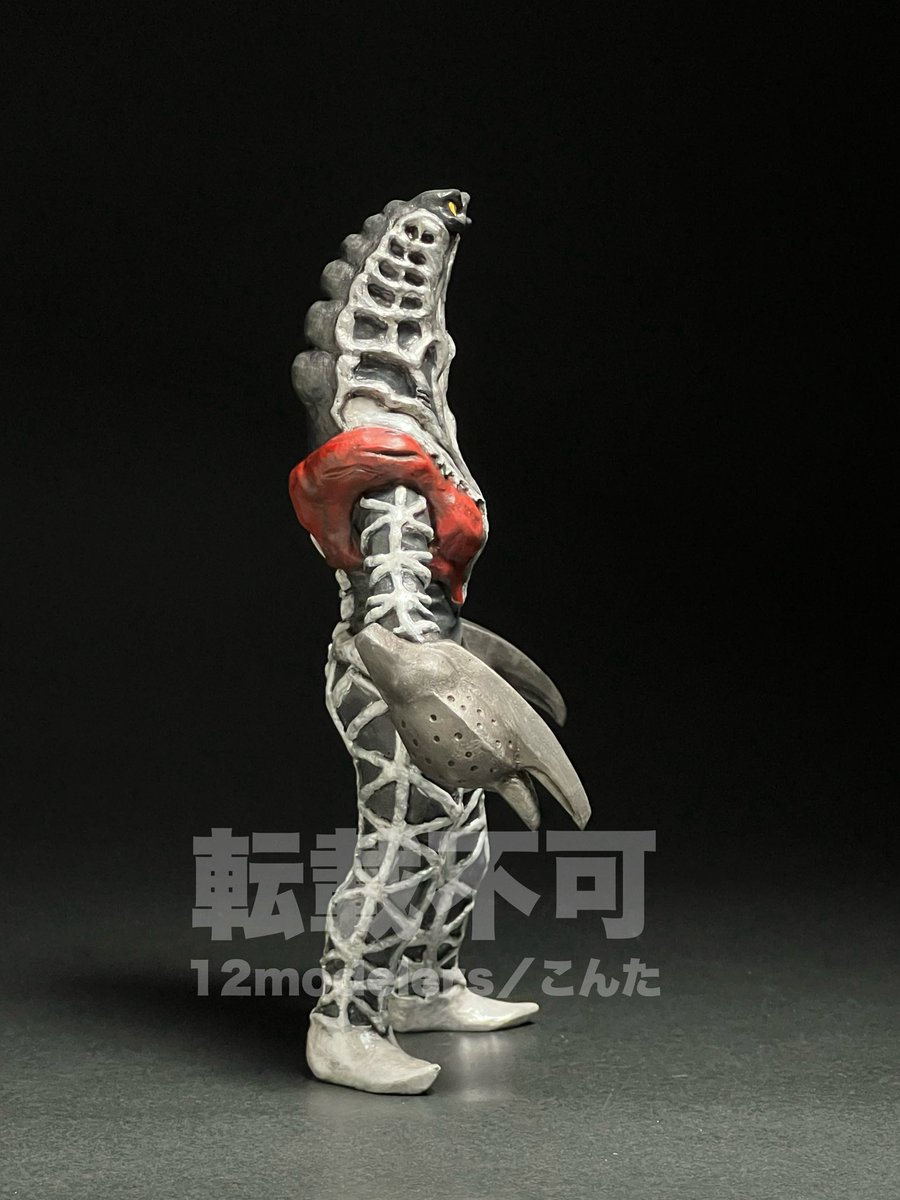 yukineko19's tweet photo. wf2026夏
12modelers【5-10-05】
こんた原型製作
反重力宇宙人ゴドラ星人
レジン製　組立キット
¥15000

一体成形なので Pライン、気泡、ゲート処理などしたらスグ塗装に！
「キット」とは⁈

＃WF2026S https://t.co/p6SFHuyvo6