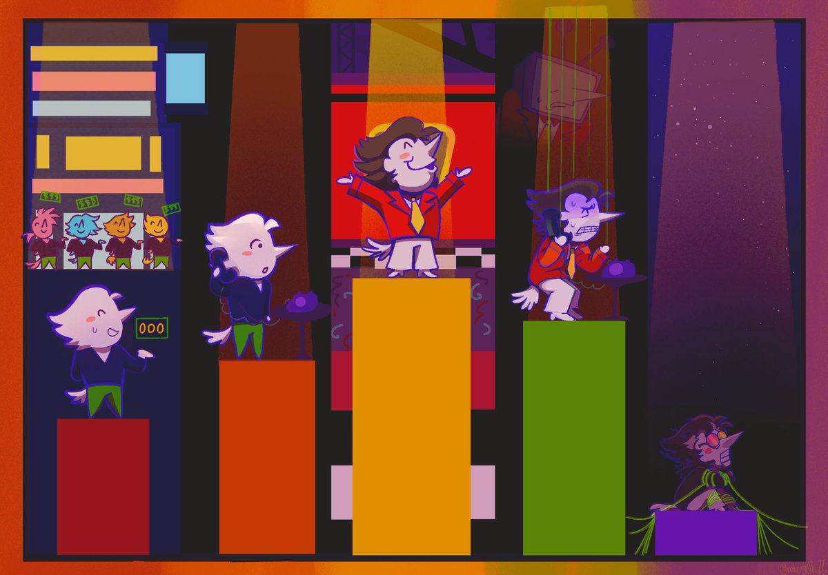 Cr0wsQu1ll's tweet photo. Spotlight

 #deltarune #spamtenna https://t.co/KywYJKRuYg