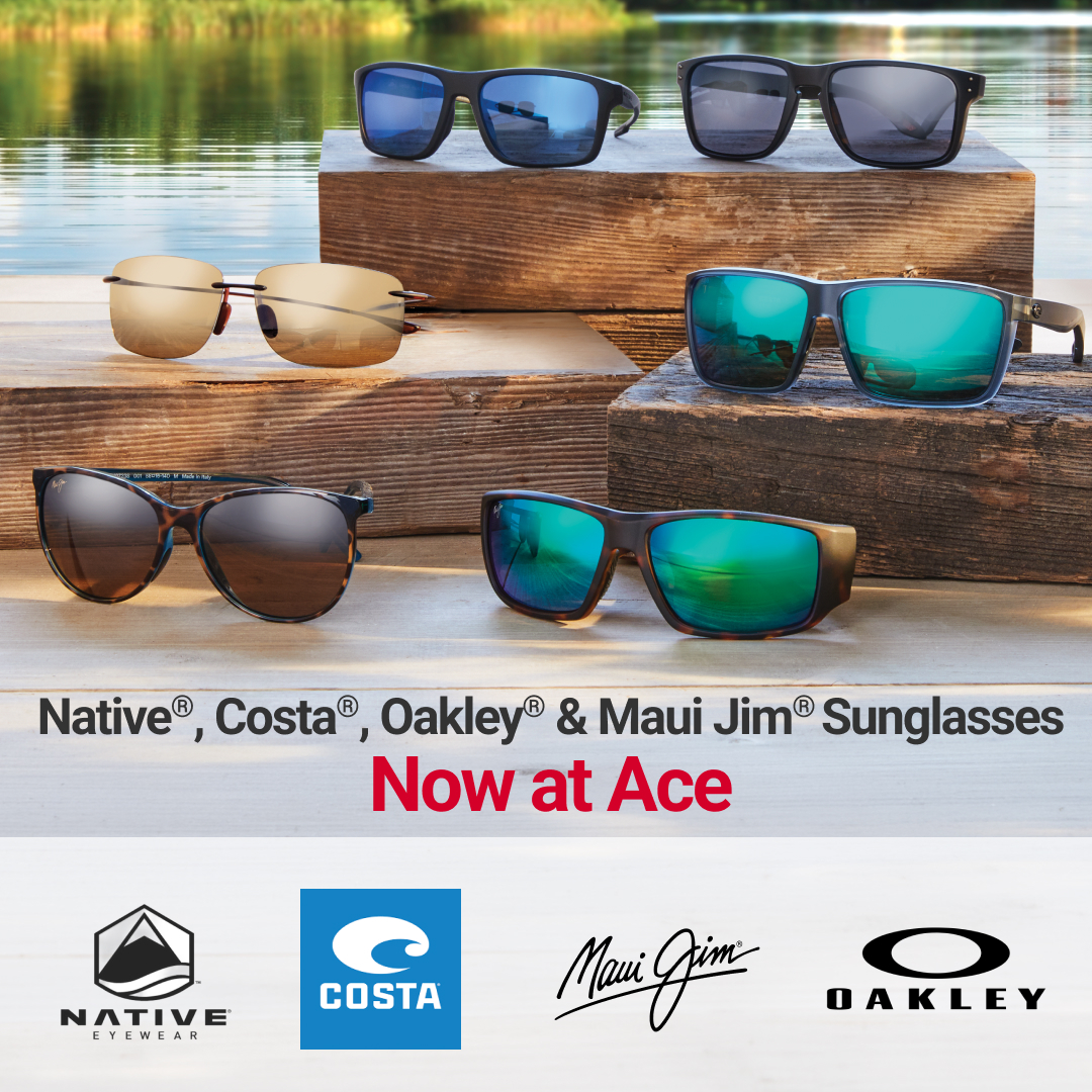 MadleH's tweet photo. Good shades make time outside even better. Find trusted styles from Native®, Costa®, Oakley® and Maui Jim® — now at Ace. Whether you’re on the water, in the yard, or out for the day, these sunglasses are built for comfort, clarity, and everyday wear. https://t.co/tISXjCMgLR