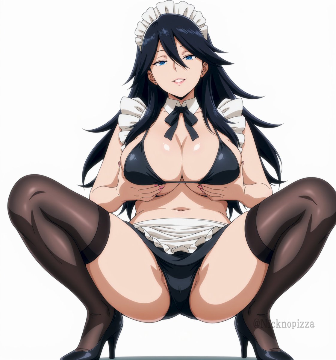 Nicknopizza's tweet photo. ミルコ・ミッドナイト・Mt.レディ『ヒロアカ』
プロヒーローのメイドコスチューム🫶
SFW https://t.co/LpS7OmngEs