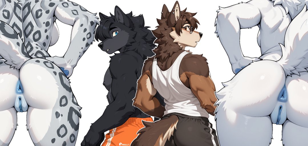 FangAIArt's tweet photo. It's breeding time! 
@rizzen_wolf 😏 https://t.co/Qdmn3ADJIe