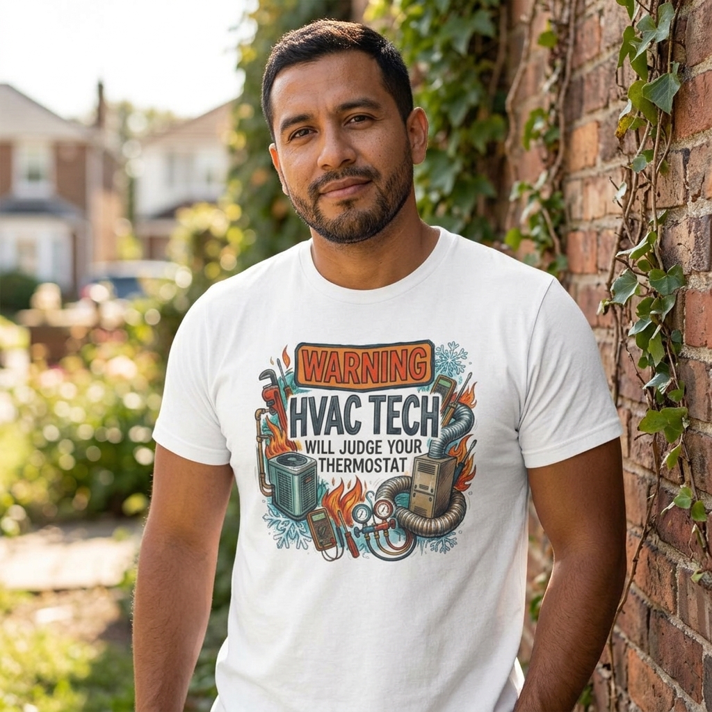 NeighborhoodXXX's tweet photo. ♻️ From our sister brand @TheAristocratix —

♻️ From our sister brand @art_outbreak —

Know an HVAC tech who loves a good laugh? This shirt is the perfect gift for the guy who's probably already judging your thermostat settings. 🛠️🔥

Shop → link in bio 👆

#HVACLife #HVACTech # https://t.co/EPqpXR5ypK