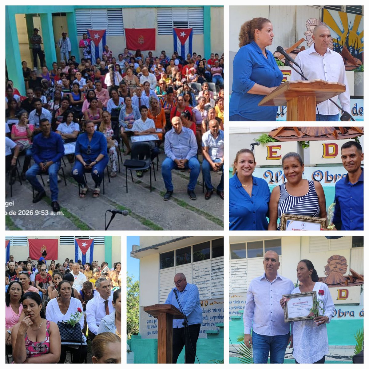 YelenysLasTunas's tweet photo. Con la satisfacción del deber cumplido se efectuó acto provincial de fin de curso 2025 -2026  en el municipio Jobabo, quien obtuvo el primer lugar en el cumplimiento de los indicadores
#LasTunas
#PorLasTunasLaVictoria https://t.co/NzE7NR4lm0