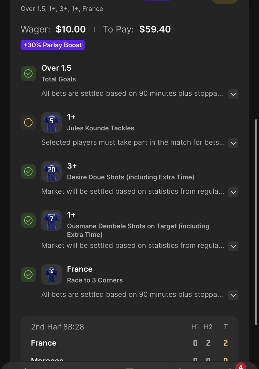 Bixssu's tweet photo. @BetBuilderAI Banning tackles for a bit https://t.co/lfQJnvkxE5