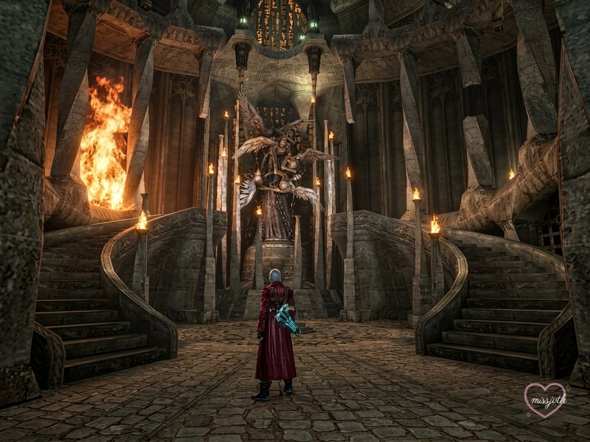filiamercvrii's tweet photo. La Cรกmara de los Ecos
#devilmaycry #dmc3 https://t.co/drT8iecxeJ