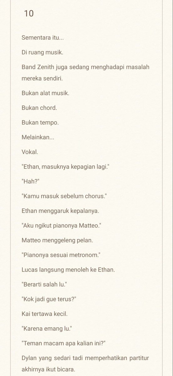 writtenbypaus's tweet photo. ~ ★☆ 𝗥𝗨𝗔𝗡𝗚𝗔𝗡 𝗘𝗦𝗞𝗨𝗟 𝗠𝗨𝗦𝗜𝗞 ☆★ ~

"ᴅᴇɢ-ᴅᴇɢᴀɴ ᴛᴀᴋᴜᴛ ᴘᴀᴅᴀ ᴇɴɢɢᴀ sᴜᴋᴀ sᴀᴍᴀ ʙᴀɴᴅ ᴋɪᴛᴀ, ʀᴀsᴀɴʏᴀ ᴍᴀᴜ ᴘᴜʟᴀɴɢ ᴀᴊᴀ." ᴋᴀɪ ᴀɴᴅᴇʀsᴏɴ https://t.co/ZxSGLPHkrN