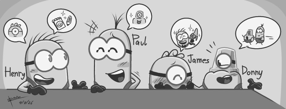 R_Jester_15135's tweet photo. #Minions #HenryxJames #DonnyxPaul #fanart
The ships I like from this franchise ✨ https://t.co/eYjaeXVpcp