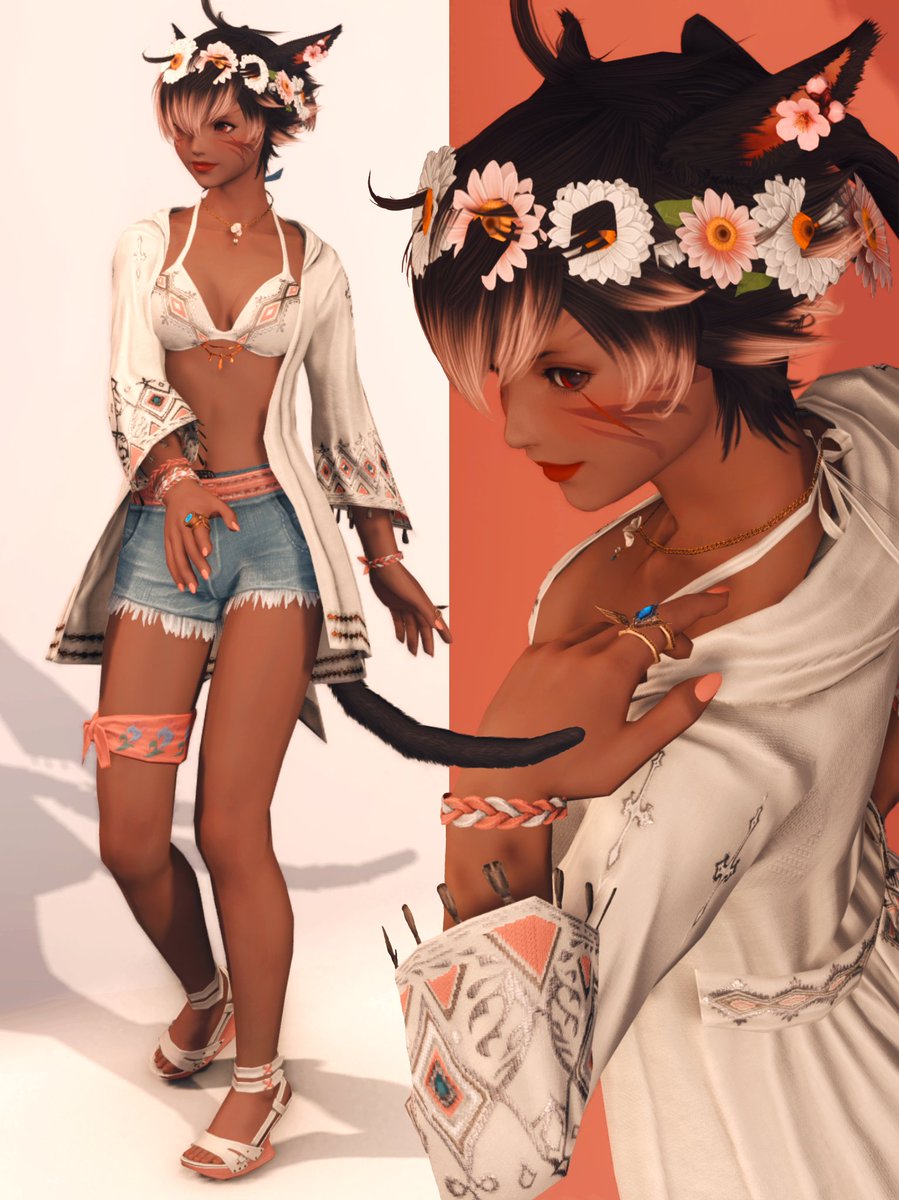 Mikahaha_'s tweet photo. .01 Aleah 🩷🤍
#FF14 https://t.co/n5lE1sKJgW