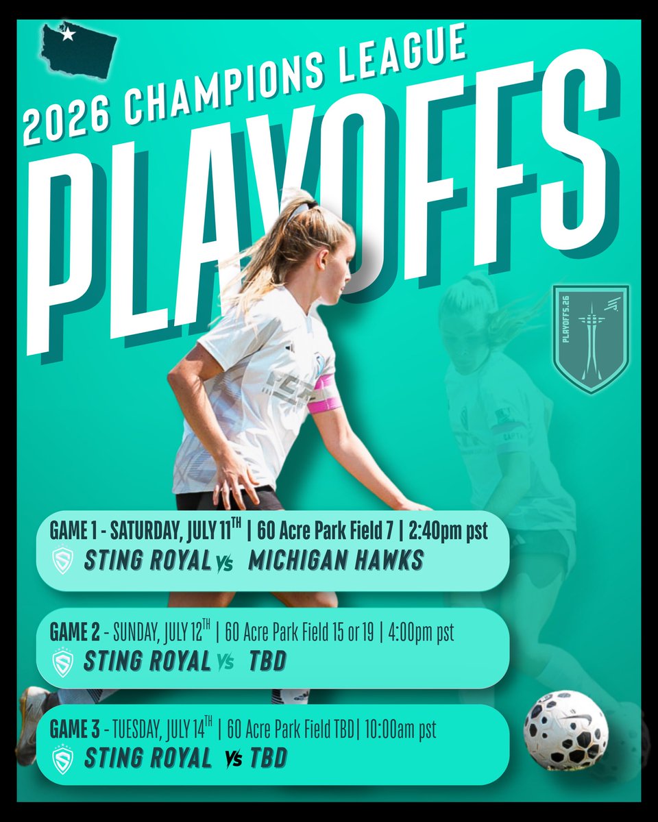 BradyBurtnett's tweet photo. Looking forward to one final @ECNLgirls 
Playoffs with my Sting Royal teammates. https://t.co/dMsRqcMxQn