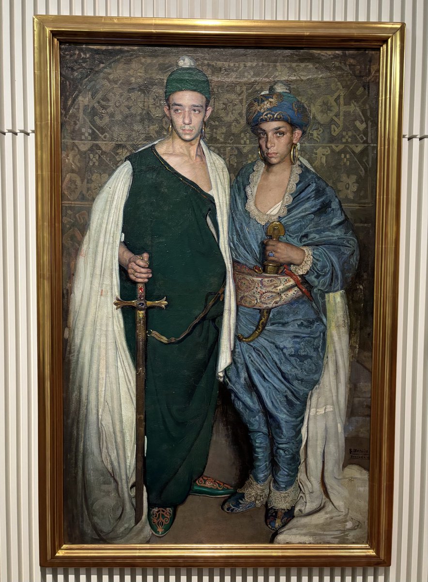 quevedoking's tweet photo. Visto en el Museo de Málaga - Gabriel Morcillo Raya, "Príncipes árabes" https://t.co/KFJk0AA7bH