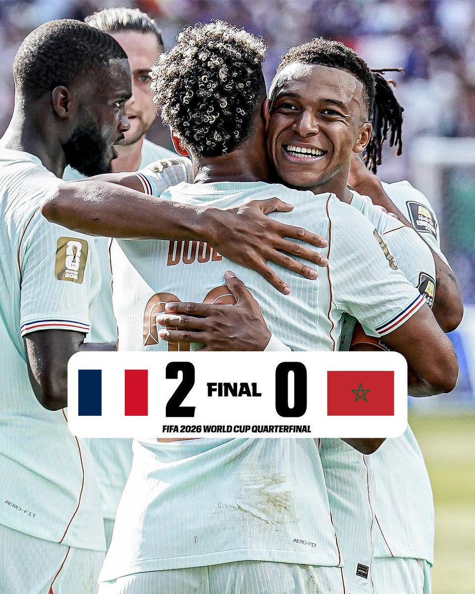 Realneo101's tweet photo. FRANCE JUST WON, WHICH MEANS EVERY MUSLIM TEAM IS OUT OF THE WORLD CUP.

UMMAH FINISHED. https://t.co/qPyRQBO9hu
