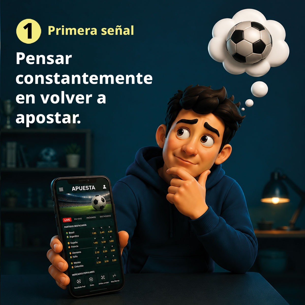 conasamamx's tweet photo. La pasión por el futbol se disfruta más cuando el juego sigue siendo eso: un juego. ⚽

Si apuestas, hazlo con responsabilidad. Cuando el juego deja de ser diversión y comienza a afectar tu economía, tus relaciones o tu bienestar, es momento de hacer una pausa.

Si reconoces algunas de estas señales es momento de hablar a la Línea de la Vida al 800 911 2000 y solicites ayuda.

#SSA #SPSBP #CONASAMA #MundialSocial #SaludMental #BienestarEmocional #JuegoResponsable