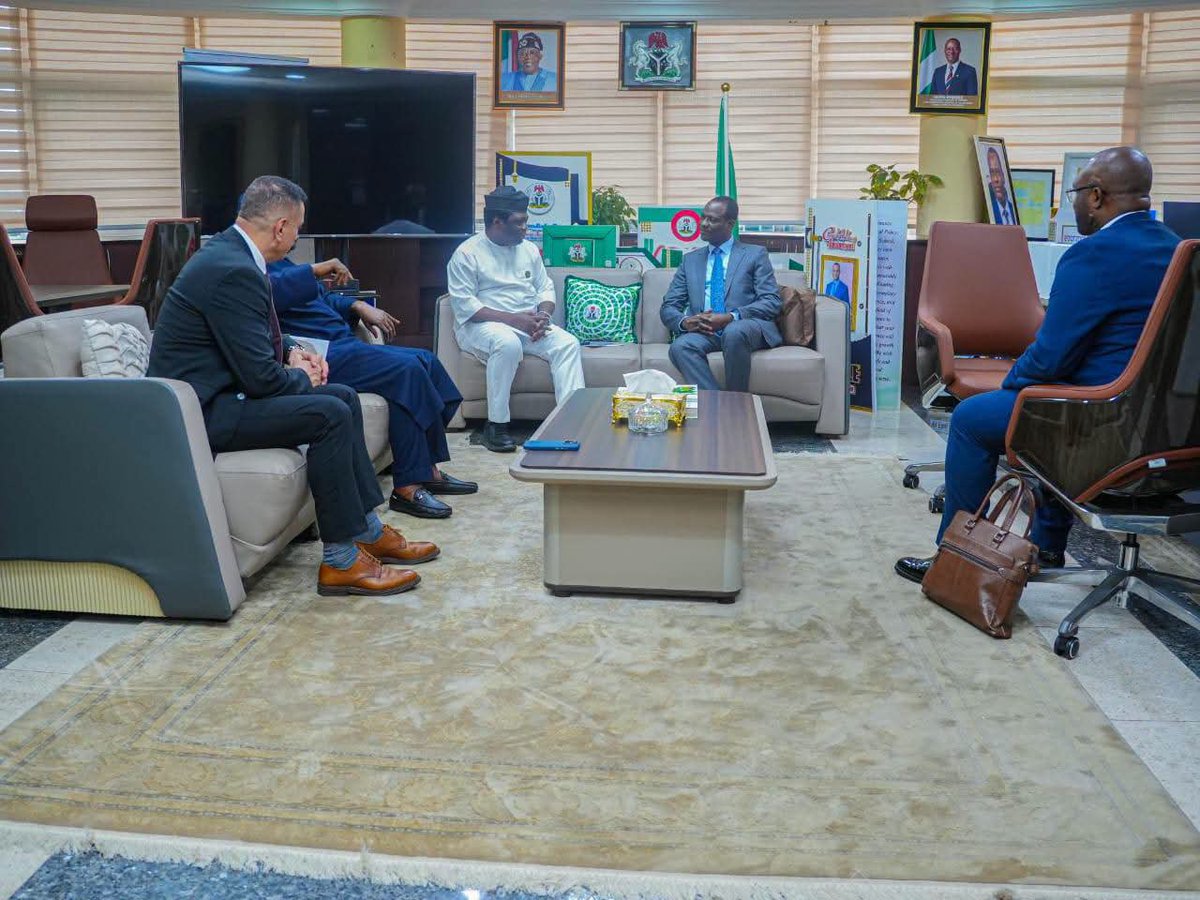 GovAgbuKefas's tweet photo. As part of our commitment to deepening inter-governmental cooperation and strengthening partnerships with key federal institutions, I paid a courtesy and familiarisation visit to the Minister of Finance and Coordinating Minister of the Economy, Mr. Taiwo Oyedele, in Abuja.

The visit provided an opportunity to congratulate the Minister on his appointment and to further strengthen the cordial relationship between the Taraba State Government and the Federal Ministry of Finance.

We will continue to collaborate with the Ministry to advance programmes and policies that will drive economic development, attract investment, improve internally generated revenue, and enhance the wellbeing of the people of Taraba State.

#MovingForward