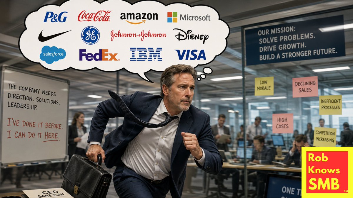 RobSigmon's tweet photo. What Real Advantages do Fractional CXOs bring to Operations? Read more in my latest article:
https://t.co/vUjjn92vN5 #ManagementConsulting #CEO #Founder #SMB #FractionalCEO #TurnaroundCEO #FractionalCXO #RobKnowsSMB https://t.co/QzOuGyQuzw