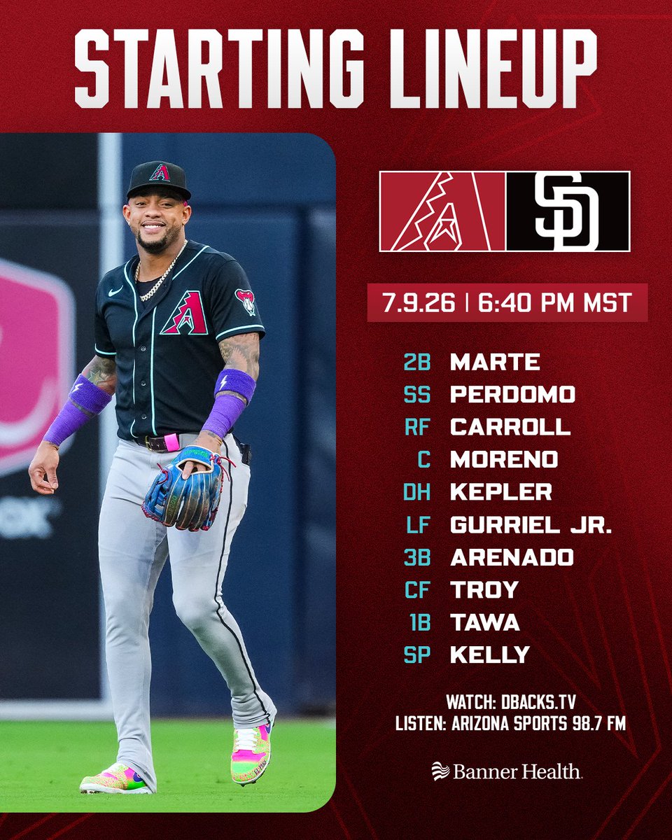 Feeling good about the lineup and feeling like we are going to win