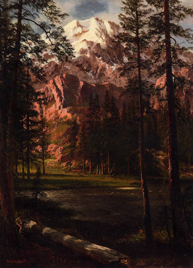 DailyClassicArt's tweet photo. Albert Bierstadt - "Mountain Lake" https://t.co/J7TTFFM9vI