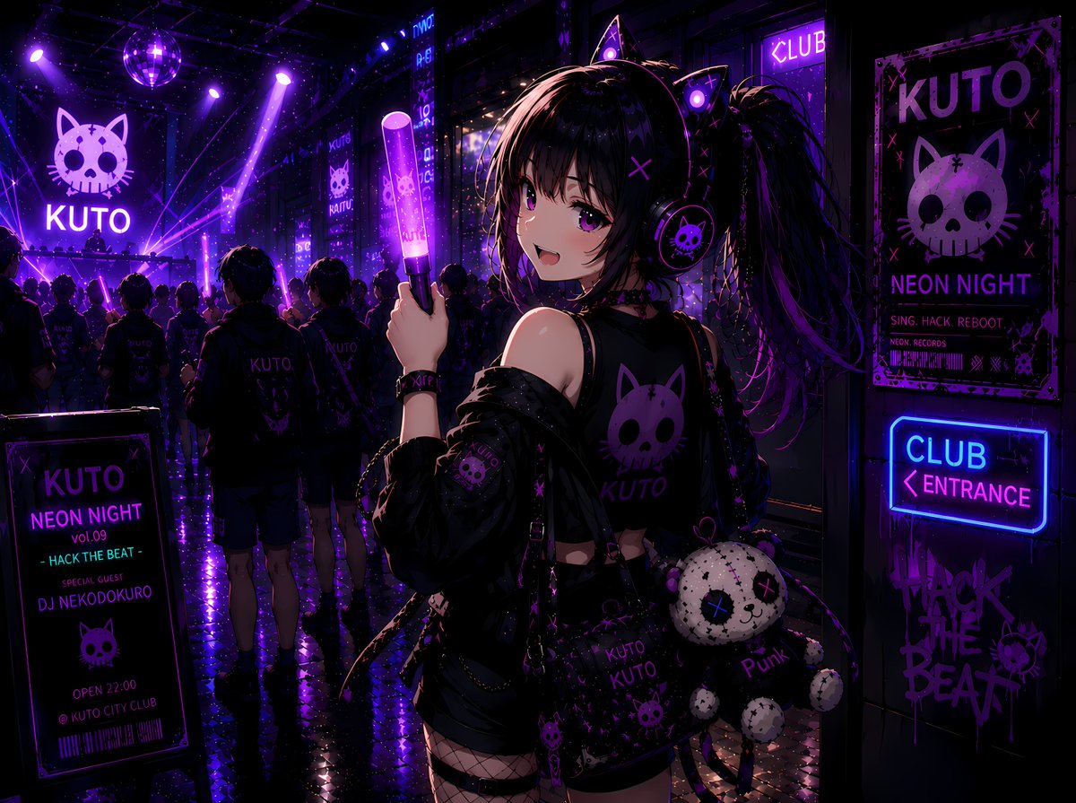 Kuto_04_27's tweet photo. おはよー！☀️💜

昨日はクラブに遊びに行ってきました🎧✨
キラキラした音楽に包まれて、とっても楽しかったよ🎵

「こんな音も素敵だなぁ」って、新しい発見もたくさんありました☺️
このワクワクした気持ちを少しずつ取り入れていけたらいいな💜

今日も素敵な一日になりますように✨
#Kuto観測記録 https://t.co/cTTDxFR41N