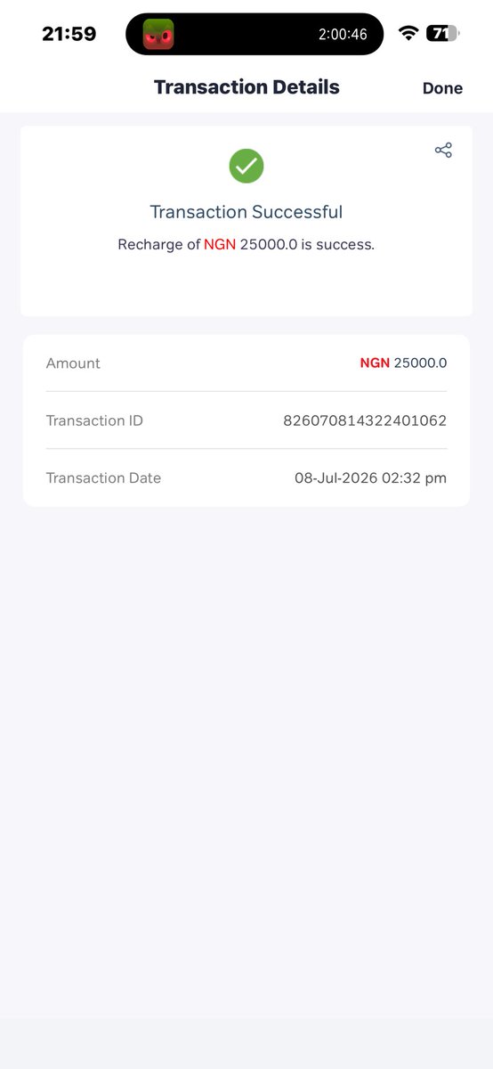 akinmoses07's tweet photo. @AirtelNigeria what’s happening to here in my app https://t.co/QA3JwpbAWx